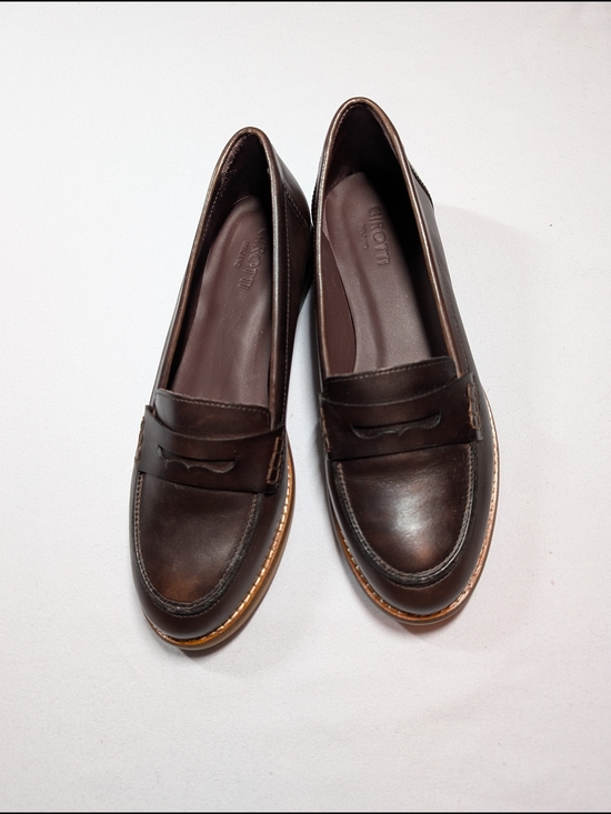 Giro Shoes - Giro Women's Dark Brown Leather Penny Loafers